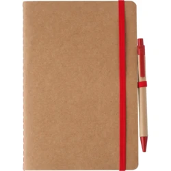 Notebook A5 with ball pen (V1546-05)