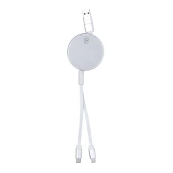 Zwijany kabel do ładowania i synchronizacji z aluminium z recyklingu (V2012-32)