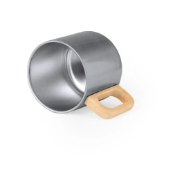 Recycled stainless steel mug 400 ml (V2078-32)-2