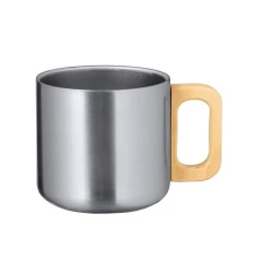 Recycled stainless steel mug 400 ml (V2078-32)-5