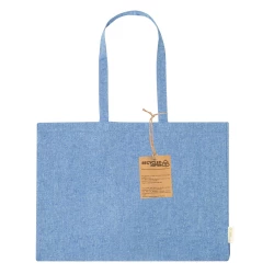 Recycled cotton shopping bag (V2130-11)-2