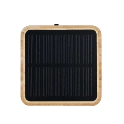 Bamboo wireless speaker 3W B'RIGHT, solar panel | Androwe (V2240-17)-6