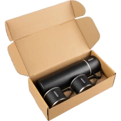 Termos 420 ml, trzy kubki 150  ml (VA195-03)-3