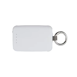 Power bank 4000 mAh, karabińczyk i lampka 1W | Dimetrice (VA109-02)-6