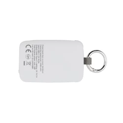 Power bank 4000 mAh, karabińczyk i lampka 1W | Dimetrice (VA109-02)-7