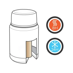 Próżniowy pojemnik na żywność 500 ml Swiss Peak Elite (P432.981)-7