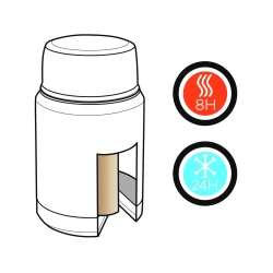 Próżniowy pojemnik na żywność 500 ml Swiss Peak Elite (P432.981)-17
