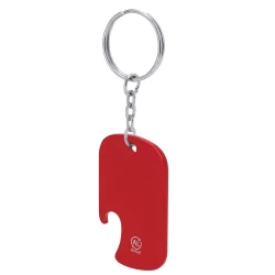 Recycled aluminium keyring, bottle opener (VA359-05)