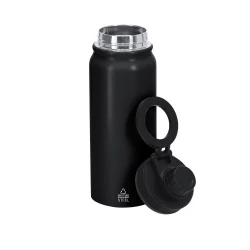 Butelka termiczna 600 ml ze stali nierdzewnej z recyklingu, magnetyczny obrotowy stojak na telefon (VA672-03)-2