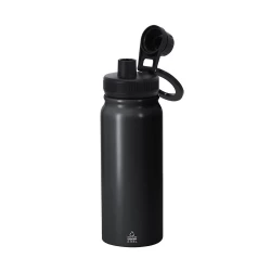 Butelka termiczna 600 ml ze stali nierdzewnej z recyklingu, magnetyczny obrotowy stojak na telefon (VA672-03)-6