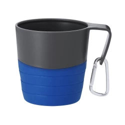 Składany kubek podróżny 340 ml z karabińczykiem (VA669-11)