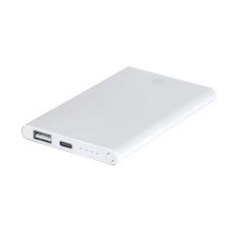 Recycled aluminium power bank 4000 mAh (VA600-02)
