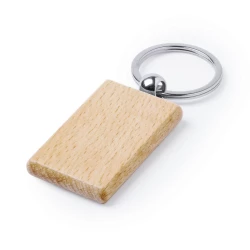 Wooden keyring (V0724-16A)