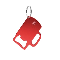 Brelok do kluczy, otwieracz do butelek z aluminium z recyklingu (VA701-05)