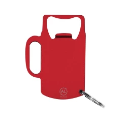 Brelok do kluczy, otwieracz do butelek z aluminium z recyklingu (VA701-05)-2