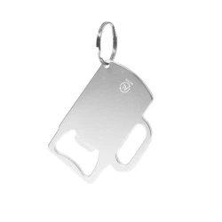 Brelok do kluczy, otwieracz do butelek z aluminium z recyklingu (VA701-32)