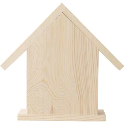 Birdhouse for painting, paints and brush (V7347-17)-5