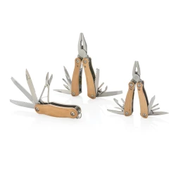 Wood multitool mini, brown (P221.379)-6