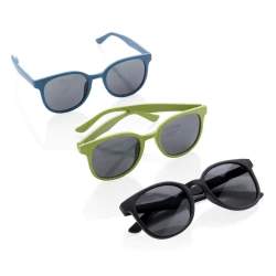ECO Weizenstroh Sonnenbrille, schwarz (P453.911)-5
