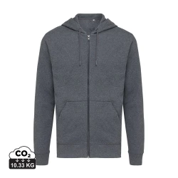 Bluza z kapturem z bawełny z recyklingu Iqoniq Abisko (T9600.014.XXS)