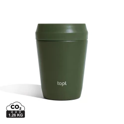 Topl Recycled Steel To Go Tumbler Patented 360 Lid 235ml (VTO02-06)-5