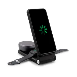 Ładowarka bezprzewodowa 15W Exclusive Collection, 3 w 1, stojak na telefon | Zita (VA124-03)-3