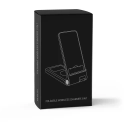 Ładowarka bezprzewodowa 15W Exclusive Collection, 3 w 1, stojak na telefon | Zita (VA124-03)-10