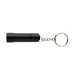 Brelok do kluczy z aluminium z recyklingu, latarka Flash (P514.0401)-2