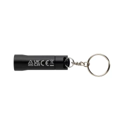 Brelok do kluczy z aluminium z recyklingu, latarka Flash (P514.0401)-3