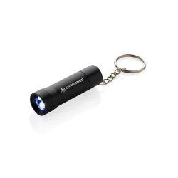 Brelok do kluczy z aluminium z recyklingu, latarka Flash (P514.0401)-6