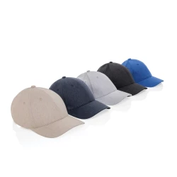 Milo AWARE™ recycled heather 6 panel cap 200gr (P453.0925)-7