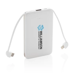Power bank 5000 mAh, zintegrowany kabel 3 w 1 (P322.083)-7