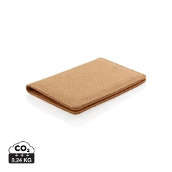 Korkowe etui na karty kredytowe i paszport, ochrona RFID (P820.459)