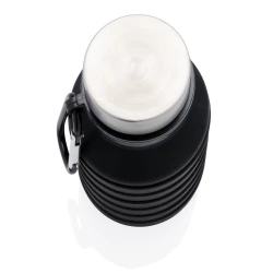Składana butelka sportowa 550 ml z karabińczykiem (P432.621)-7