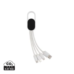 Kabel do ładowania 4 w 1 z karabińczykiem (P302.073)