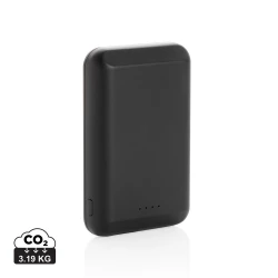 Magnetyczny, bezprzewodowy power bank 5000 mAh, 5W (P322.281)