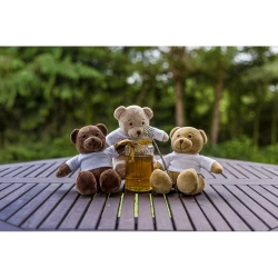 Plush teddy bear | Siddy Brown (HE765-16)-12