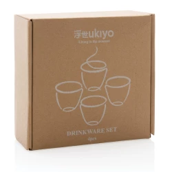 Zestaw kubków ceramicznych 120 ml Ukiyo, 4 el. (P432.403)-5