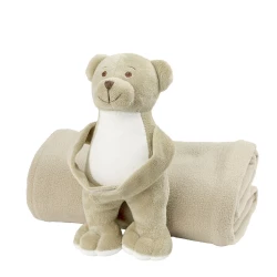 Plush teddy bear with blanket | Phil (HE771-20)-4