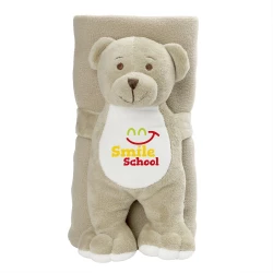 Plush teddy bear with blanket | Phil (HE771-20)-5