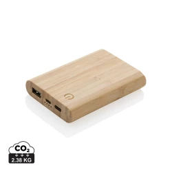 Bambusowy power bank 5000 mAh (P322.259)