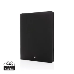 Teczka konferencyjna A4 Swiss Peak Heritage, notatnik, PU z recyklingu (P774.411)