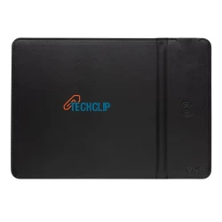 Podkładka pod mysz Swiss Peak, ładowarka bezprzewodowa 10W, PU z recyklingu (P300.241)-8