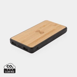 Bezprzewodowy power bank 8000 mAh, ładowarka bezprzewodowa 5W, RABS (P322.389)