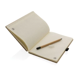 Bambusowy notatnik z ołówkiem Infinity (P774.469)-3