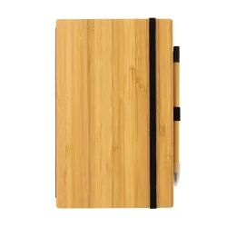 Bambusowy notatnik z ołówkiem Infinity (P774.469)-4