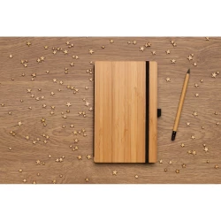 Bambusowy notatnik z ołówkiem Infinity (P774.469)-7