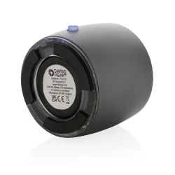 Basowy głośnik bezprzewodowy 3W Swiss Peak, aluminium z recyklingu (P331.002)-8
