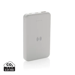 Power bank 5000 mAh, ładowarka bezprzewodowa 5W (P322.623)