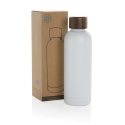 Butelka termiczna 500 ml Wood, stal nierdzewna z recyklingu (P435.533)-8